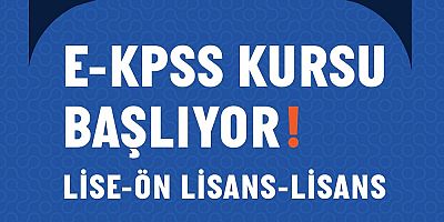 Nilüfer Belediyesi’nden engelli bireylere ücretsiz E-KPSS kursu