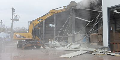 Nilüfer’de 3 yıkım birden