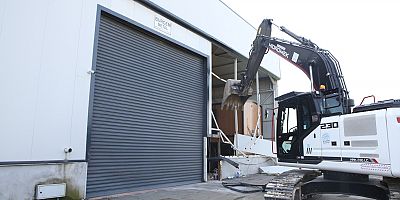 Nilüfer’de 4 kaçak bina yıkıldı 