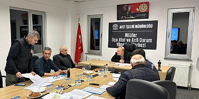 Nilüfer’de afetlere karşı hazırlık tatbikatı 