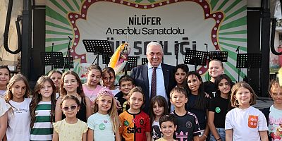 Nilüfer’de çocuklar sanatla buluştu