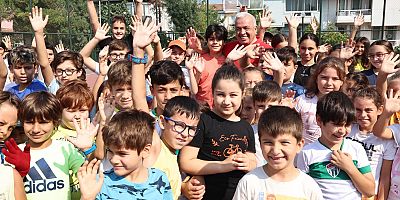 Nilüfer’de çocuklara spor sevgisi aşılanıyor
