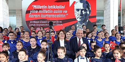Nilüfer’de Cumhuriyet Meydanı çocukların oldu