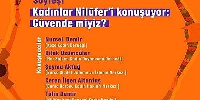 Nilüfer’de kadınlar şiddete karşı tek ses olacak 