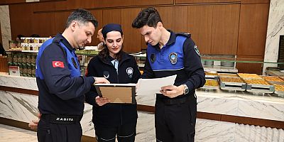 Nilüfer’de tatlı üreticilerine sıkı denetim