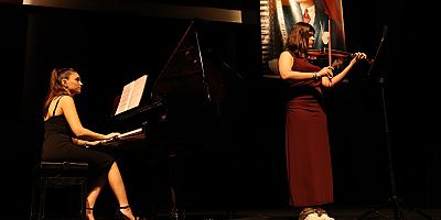 Nilüfer’de yıl sonu konserleri keman ve piyano ile başladı