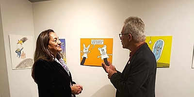 Nilüfer’deki sergide hayal gücü çizgilerle buluştu