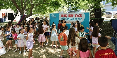 Nilüferli çocuklar okula kütüphanelerde hazırlandı