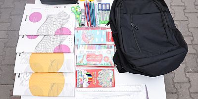 Nilüferli miniklere kırtasiye desteği 