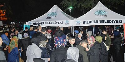 Nilüferliler Kadir Gecesi’nin maneviyatını yaşadı 