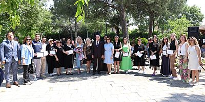 Olgun gençlerden yıl sonu sergisi 