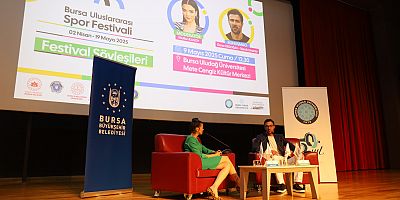 Ömer Erdoğan, Bursa Uluslararası Spor Festivali’nin konuğu oldu