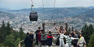 Osmangazi Belediyesi başarılı öğrencileri Saraybosna'ya götürdü