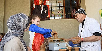 Osmangazi Belediyesi Kreşlerinde Çocuklar Toprağa Şekil Verdi