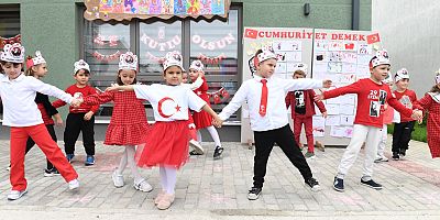 Osmangazi Belediyesi’nin Kreşlerinde Cumhuriyet Coşkusu 