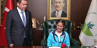 Osmangazi’de Başkanlık Koltuğu Çocuklara Emanet