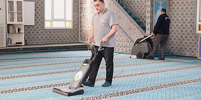 Osmangazi’de Camilerde Bayram Temizliği