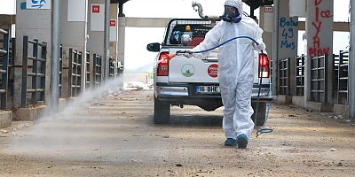 Osmangazi’de Kurban Pazarları İlaçlanarak Dezenfekte Edildi