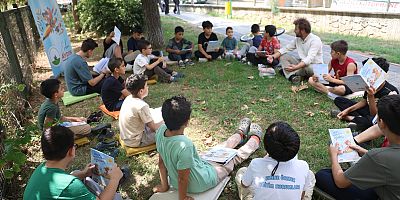 “Osmangazi Okuyor”un Yeni Durağı Yeniceabat'da Çocuklarla Buluştu