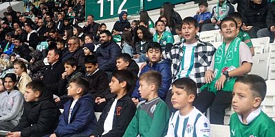 Osmangazili Çocuklar Bursaspor Coşkusunu Tribünde Yaşadı