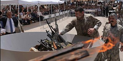 PKK'lı ilk grup silah bıraktı
