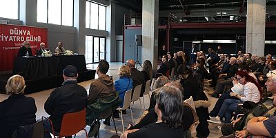 Rutkay Aziz Dünya Tiyatro Günü’nde Nilüferlilerle buluştu