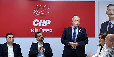 Şadi Özdemir'den CHP Nilüfer İlçe Yönetimine hayırlı olsun ziyareti