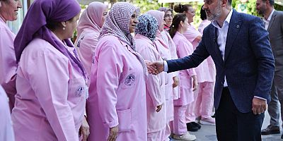 Şahin Biba'dan bayram  ziyaretleri