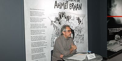 Şair Ahmet Erhan, doğum gününde Nilüfer’de özel bir sergiyle anıldı