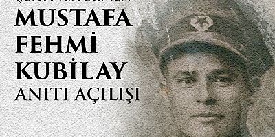 Şehit Asteğmen Mustafa Fehmi Kubilay Osmangazi’de Anılacak