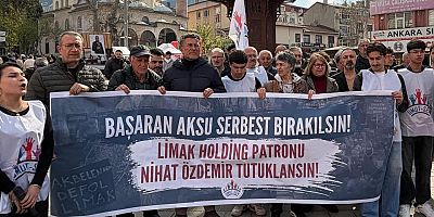 Sendikacı Başaran Aksu’nun tutuklanması Bursa'da protesto edildi