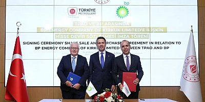 TPAO, BP'nin Kerkük'teki yüzde 15 hissesini satın aldı