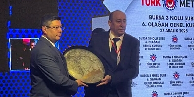 Türk Metal Sendikası Bursa 3 No’lu Şube Kongresinde konuşan Altundağ: Fazla mesaiye kalmayacağız