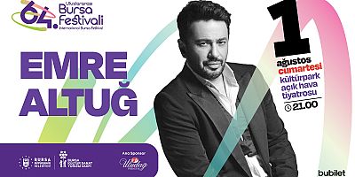 Uluslararası Bursa Festivali Murat Karahan konseriyle başlayacak