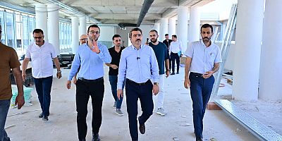 Yavuzselim'de pazaryeri çalışmaları devam ediyor