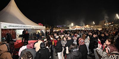 Yeni Yıl Festivali’nde Şarkılar Bursalıların İçini Isıttı