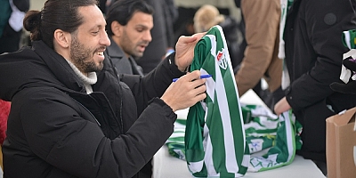 ‘Yeni Yıl Meydanı'nda Bursaspor coşkusu