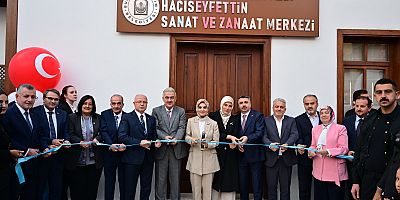 Yıldırım Belediyesi Hacıseyfettin sanat ve zanaat merkezi hizmete açıldı.
