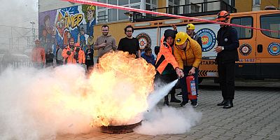 Yıldırım Belediyesi'nden deprem ve afet tatbikatı