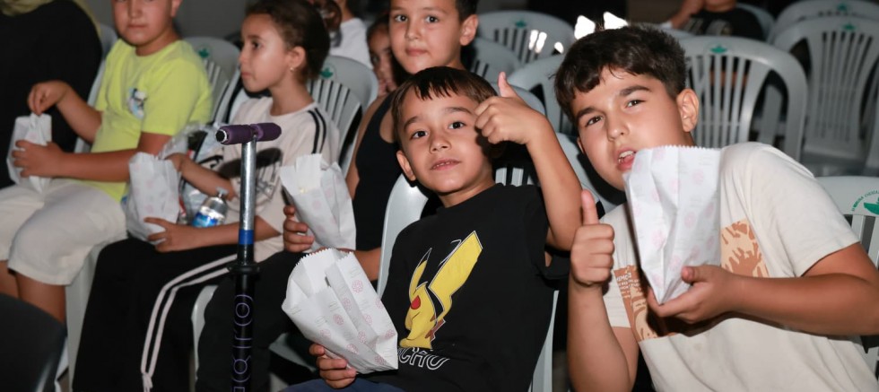 Yazlık Sinema Osmangazi’de Çocuklarla Buluşmaya Devam Ediyor