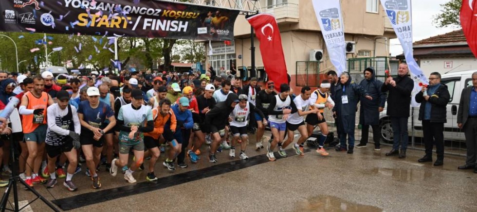 Yörsan longoz koşusu yağmura rağmen  coşkuyla tamamlandı